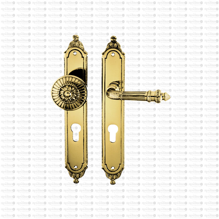 spitzer_messing_innentuerbeschlaege_1600 Drückergarnitur Stil 1600