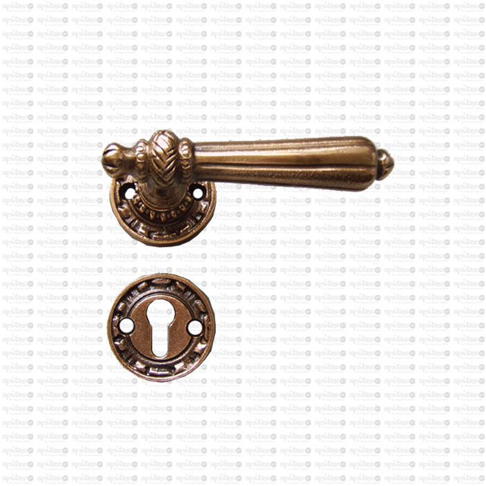 spitzer_messing_innentuerbeschlaege_6350 Drückergarnitur Barock 6300